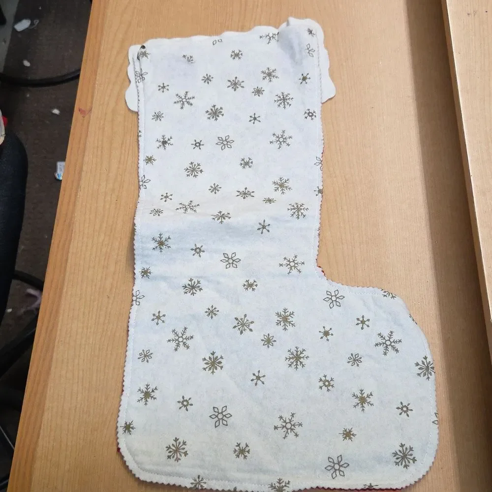 Homemade Mom And Dad Christmas‎ Stockings, Door Knob Covers 7 Stockings